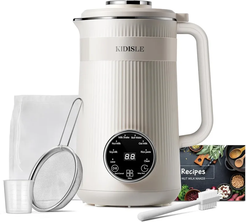 KIDISLE 8 in 1 Nut Milk Maker Blender