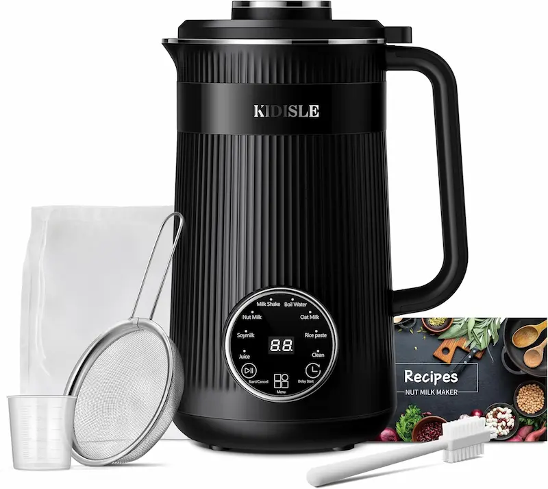 KIDISLE Nut Milk Maker Black